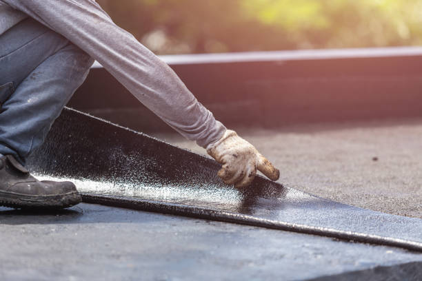 Professional Waterproofing technician working in Clayton, NC
